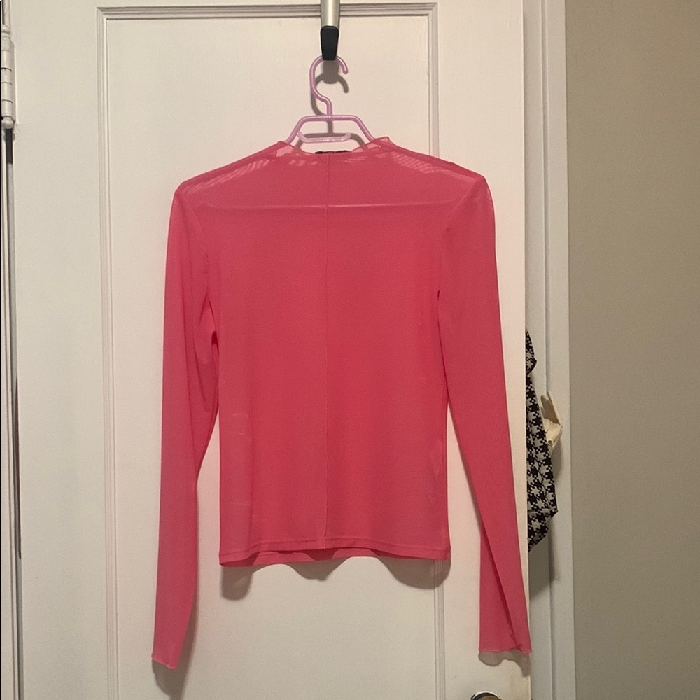 Zara Mesh Long Sleeve